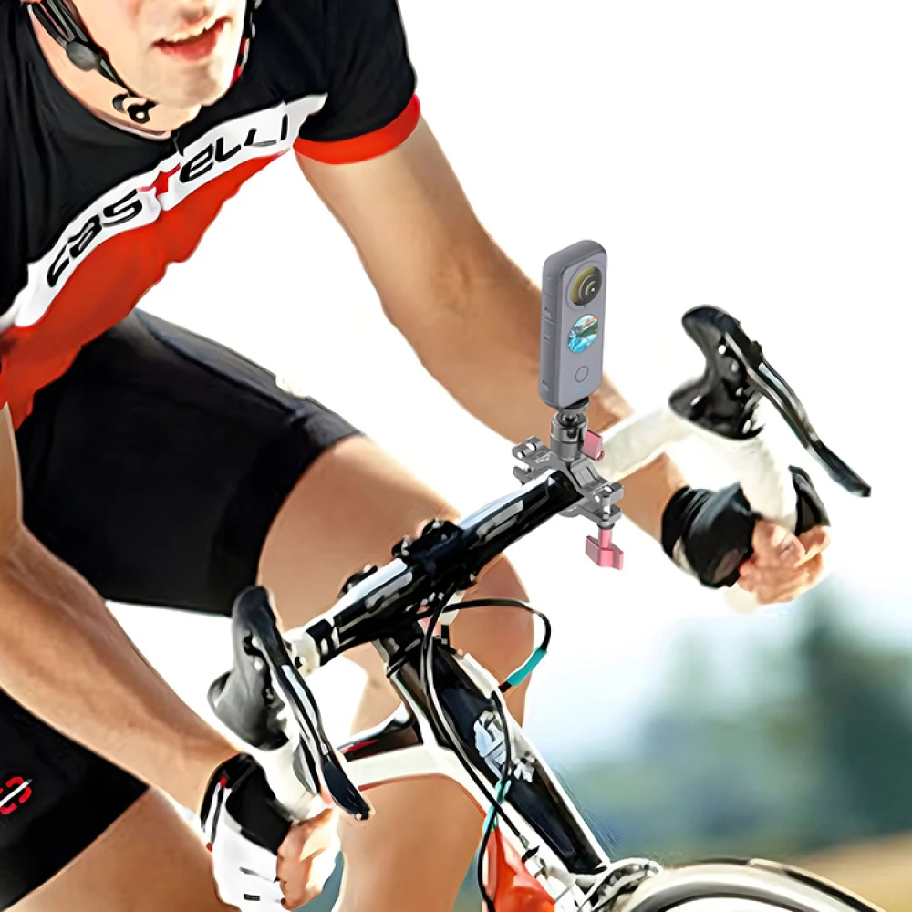 알루미늄 합금 카메라 폰 핸들바 스탠드, 핸들바용 플랫 핸들바 스탠드