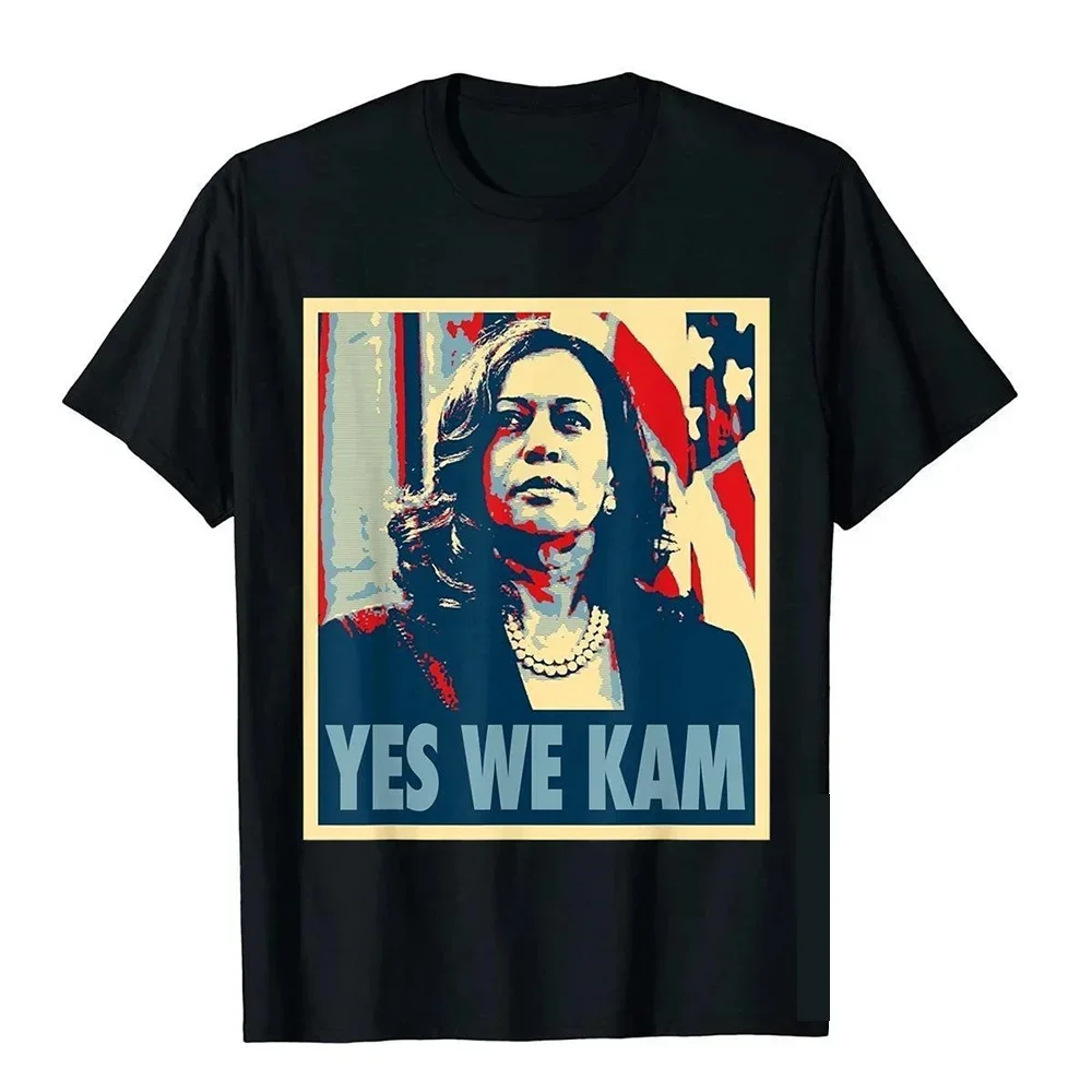 2024 Kamala Harris T Shirt 3D Honor America Grphic T Shirts for Mens Clothing Casaul 100% Polyester T-shirt Soft Short Sleeve