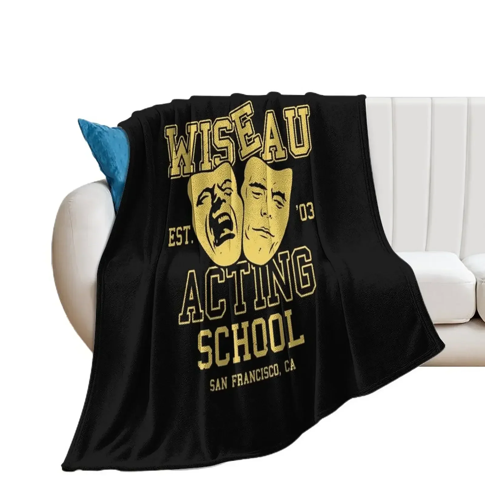 Wiseau Acting School Throw Blanket Luxury Thicken Retros Bed covers Heavy Blankets