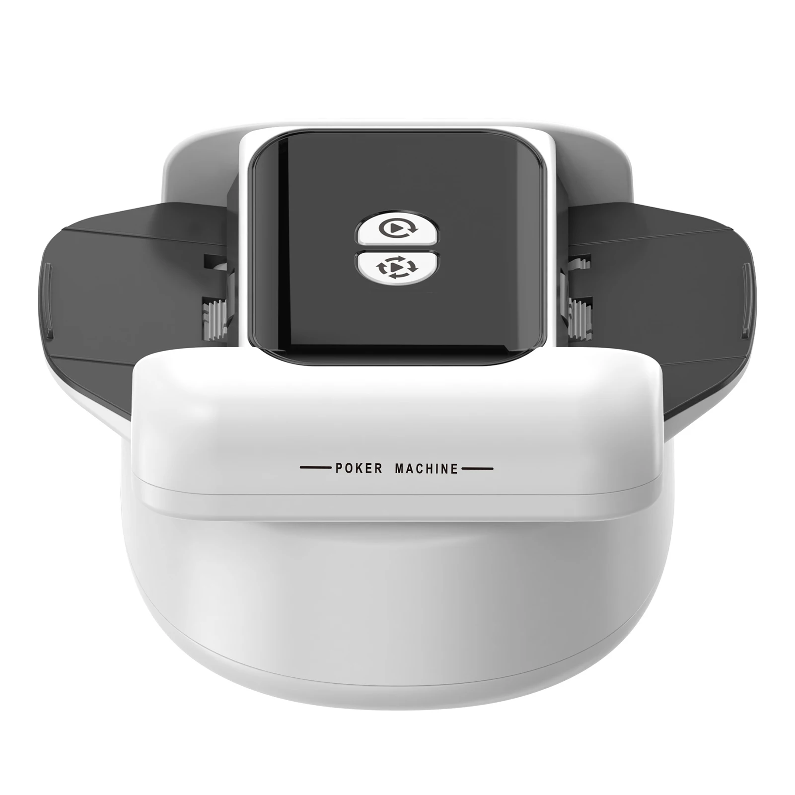 ماكينة خلط البطاقات الأوتوماتيكية ذات الطابقين، ماكينة بطاقات البوكر الكهربائية القابلة لإعادة الشحن، بطارية مدمجة 1200 مللي أمبير في الساعة #5