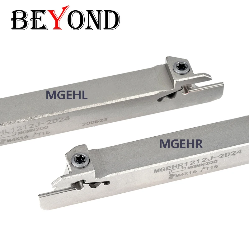 BEYOND MGEHR MGEHL 1010 1212 1616 Grooving Turning Tools Holder MGEHR1010 MGEHR1212 MGEHR1616 T12 T16 CNC Machine Lathe Cutter