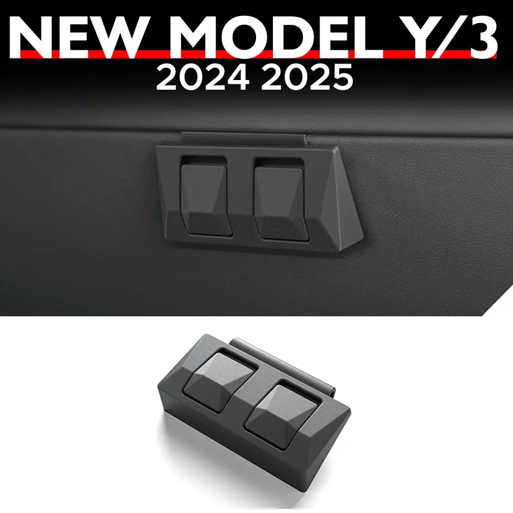 

Крючок крышки перчаточного ящика для новой модели Tesla Y Juniper 2025 Launch Cybertruck Type Design с несколькими крючками