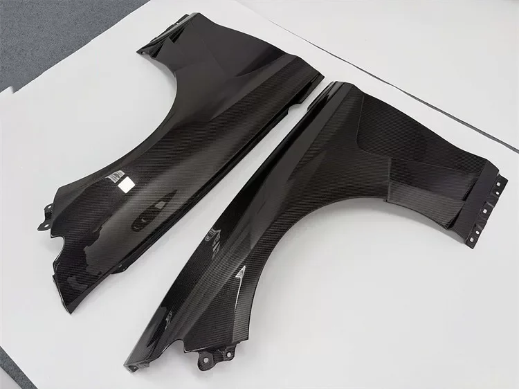 Carbon Fiber Front Wheel‑arch Panel Fender For Genesis G70 20-26 modified Flares Arch Wheel Eyebrow Protector