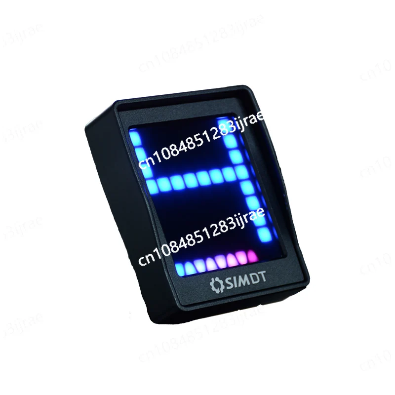 

SIMDT G2 Gear Display ПК Моделирование гоночной игры Приборная панель Сигнальная лампа с логотипом