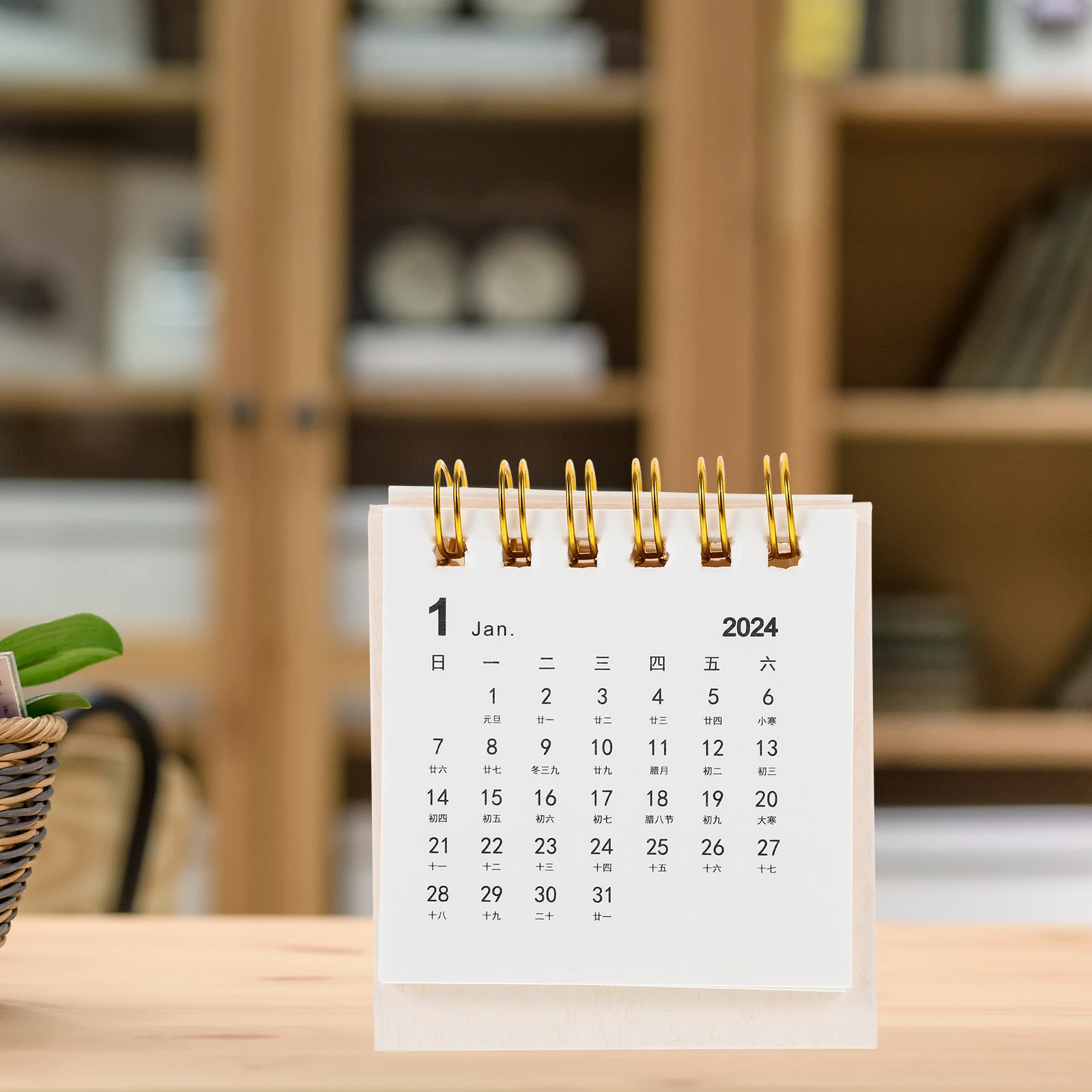 

2024 Mini Calendar Small Monthly Note St Calendar Planner Home Office Accessory White Note St Schedule