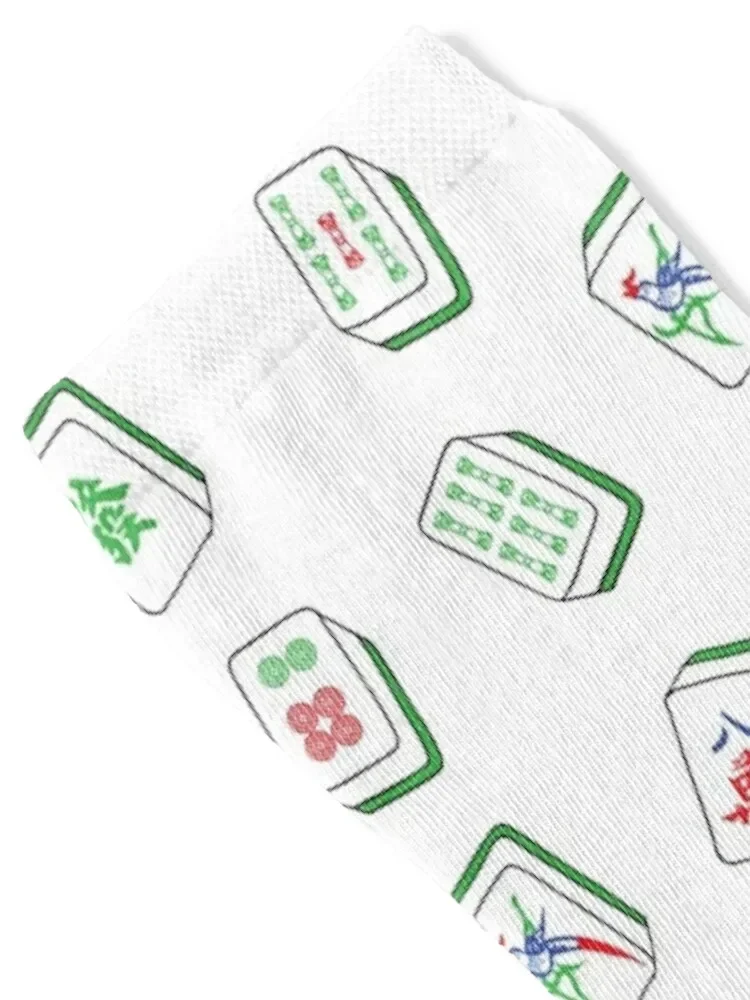 Mahjong Tiles Socks hiking sheer Socks Women Men's