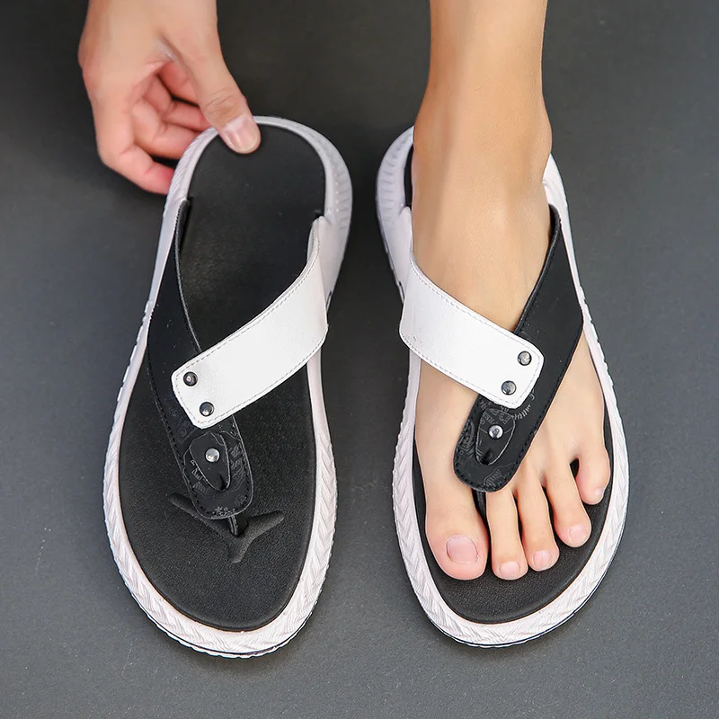 Xiaomi Youpin Superior Comfort Summer Cool Wear Soft Sole Non-slip Wear-resistant Flip-flops Men's Beach Slippers