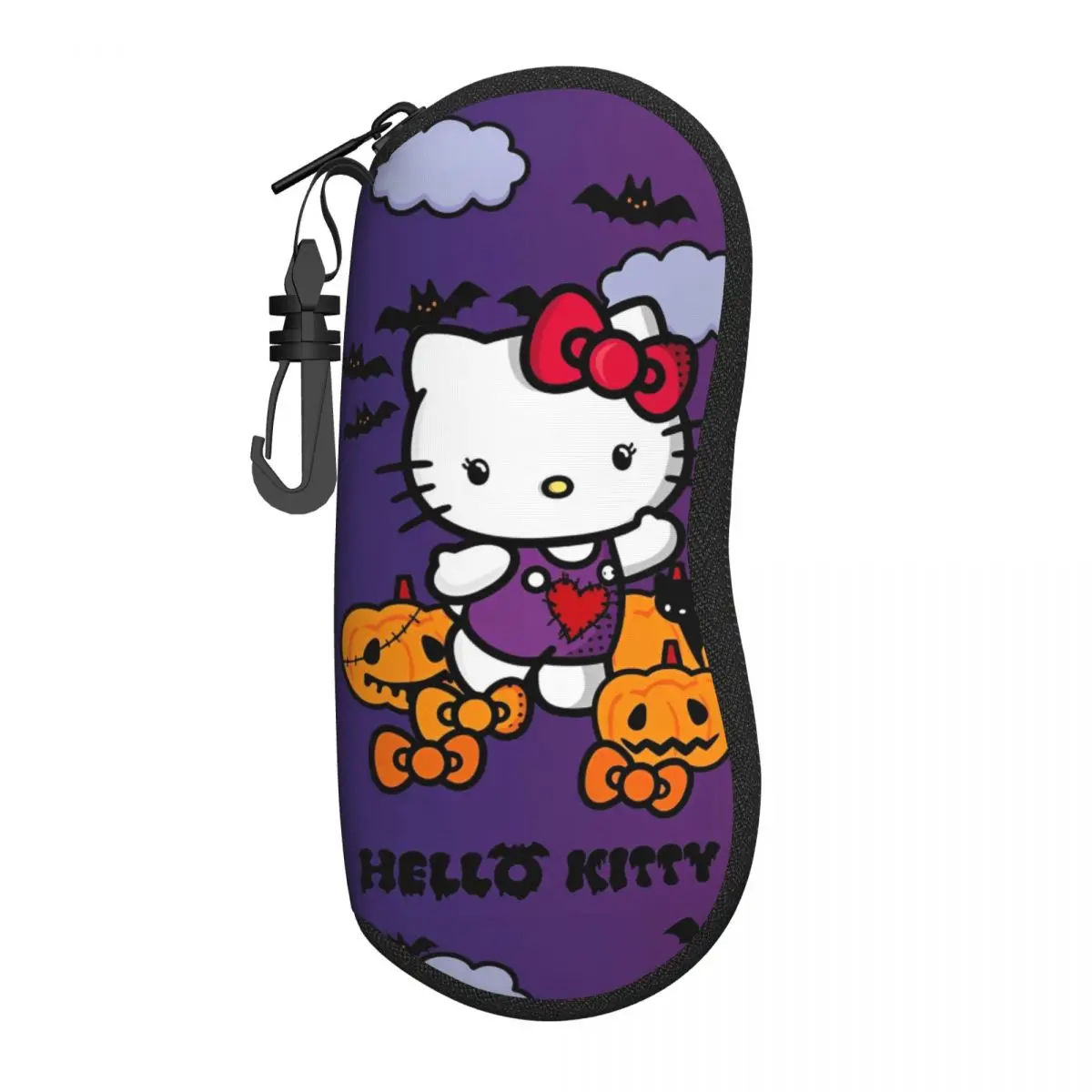 

Хэллоуин Hello Kitty Kawaii мультфильм чехол для очков карманный чехол для солнцезащитных очков для мужчин и женщин портативная коробка для хранения очков