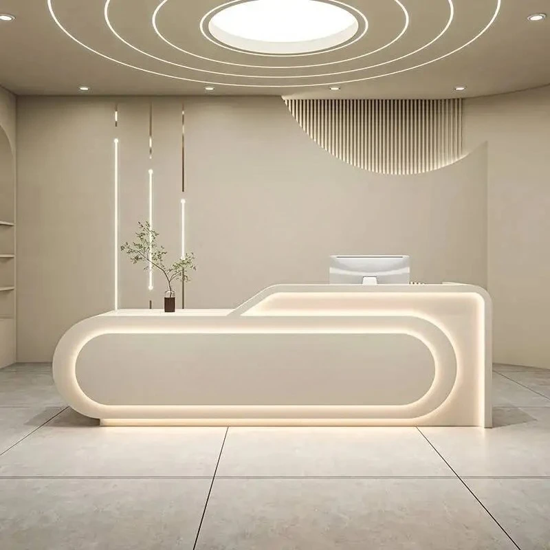 

Reception Luxury Accessories Professional Reception Desk Beauty Furniture