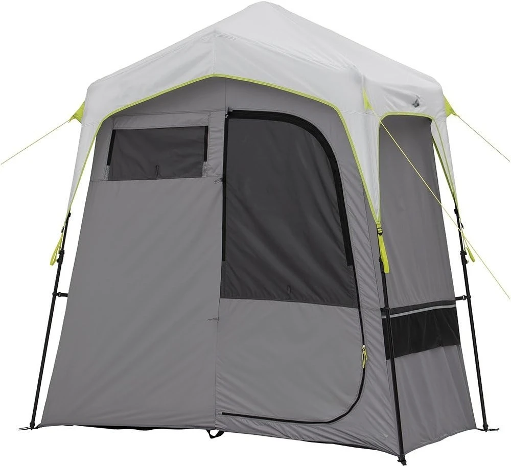 

instant camping utility shower tent with changing privacy room