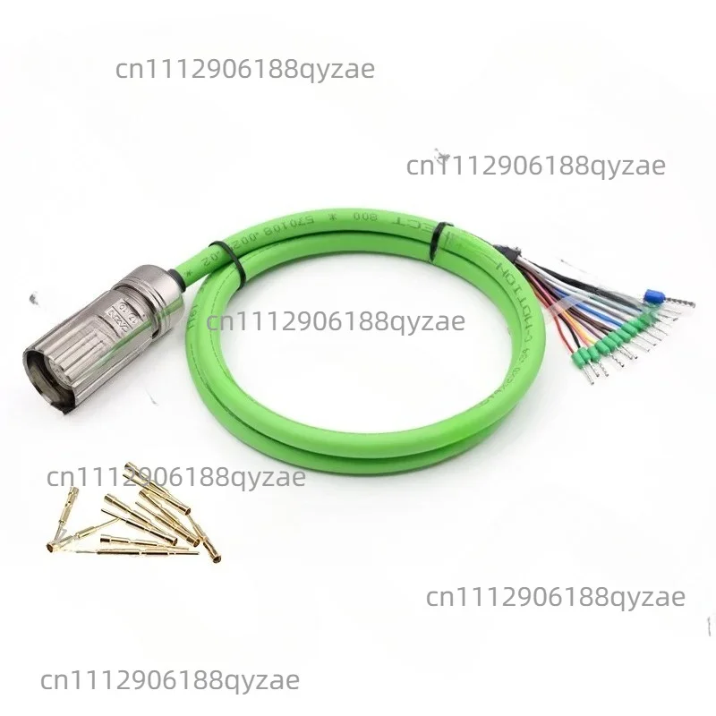 M23 Connector 12 19 Holes 17 Core 6 Pin 8PIN Clockwise Servo Motor Encoder Aviation Plug Holder