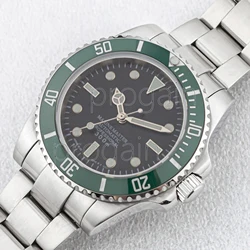 NH35 Movement Automatic Watch Sapphire Crystal Mechanical Wristwatch 100m Diving Super Luminous Stainless Steel Watches