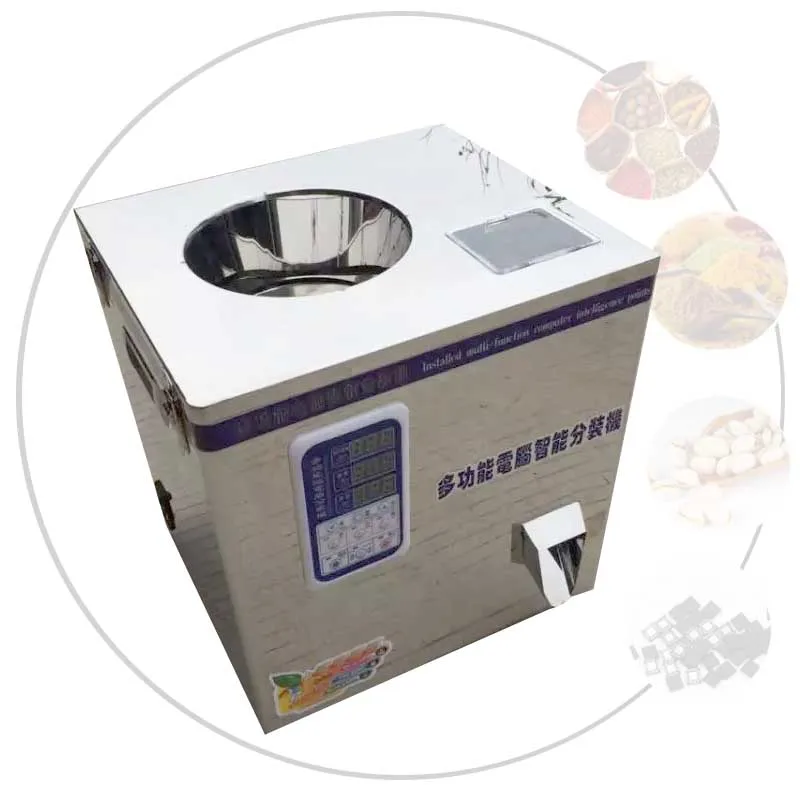 Multi-function Weighing Filling Machine For Powder Granules Dog Food Hardware Melon Seeds Dispenser Packing Machine