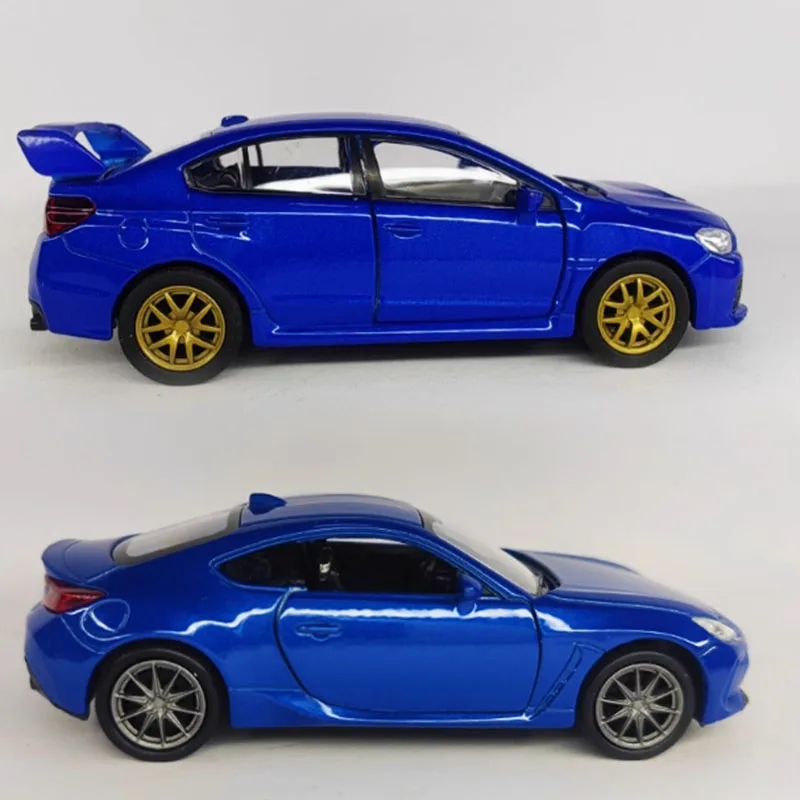 WELLY Diecast Legering 1/36 2022 Subaru BRZ/10e 11e Subaru WRX STI Auto Model Klassiekers Volwassen Souvenir Gift Statische Display