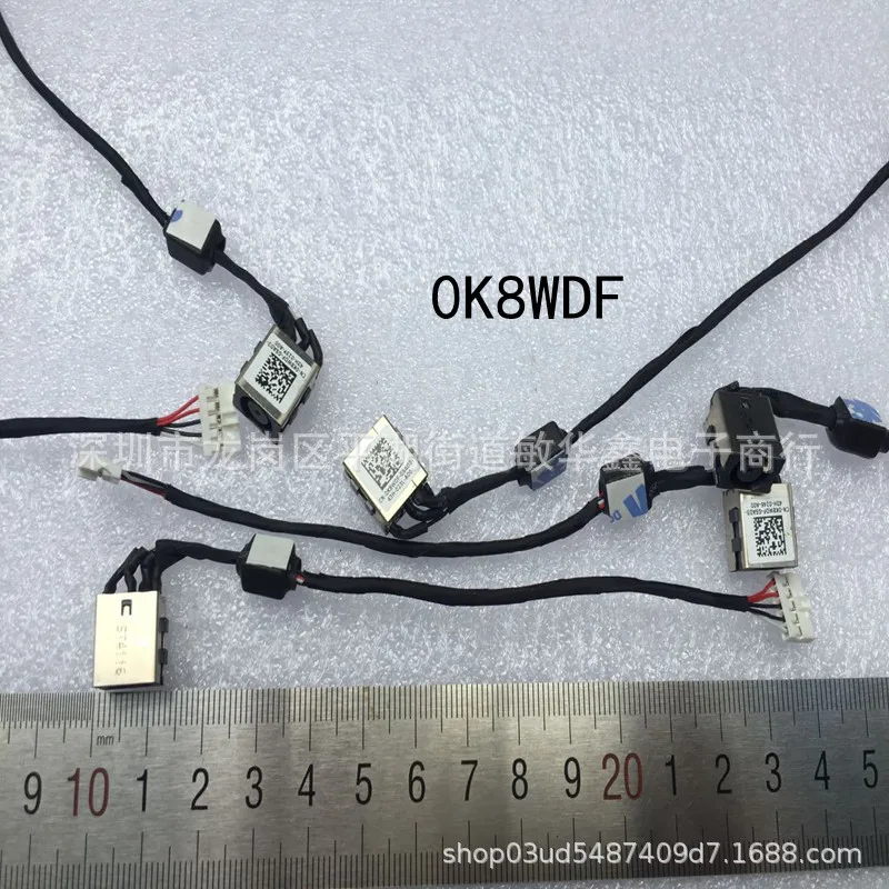 For DELL 14 5443 5447 5448 5445 power interface, headband cable 0K8WDF