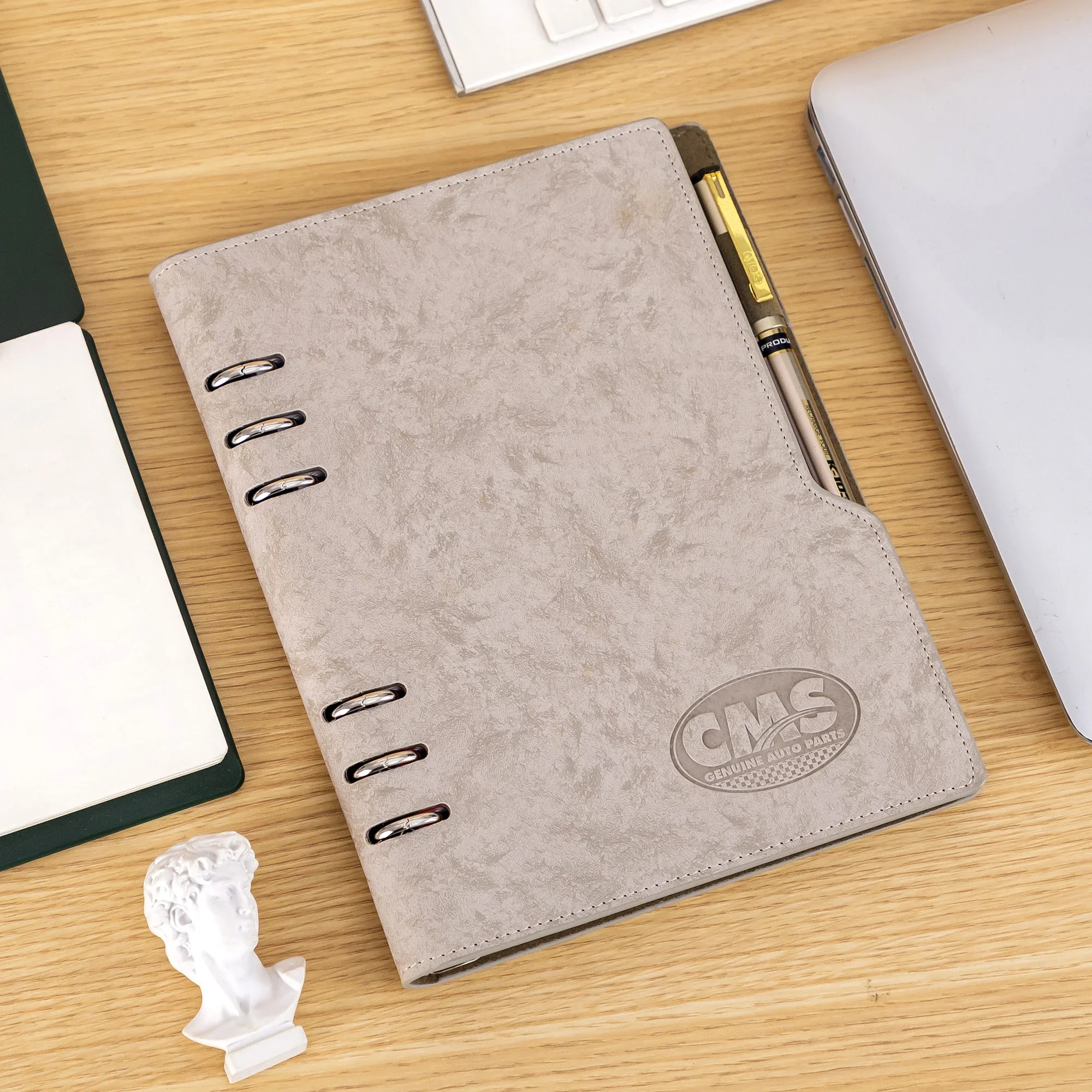 Hot Sale Wholesale Customized Logo Planner Journals Printing Notebook PU Leather Cover Notebook School Daily Agendas