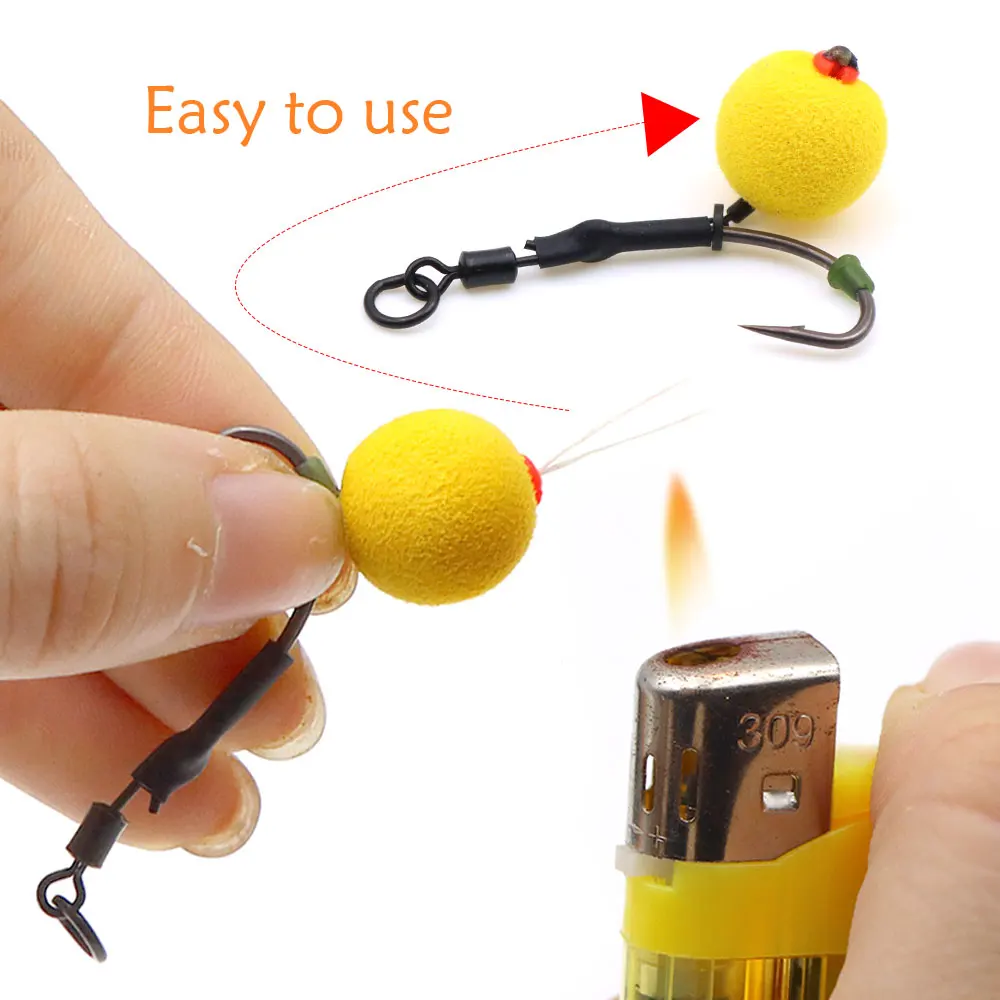 Köderfloss für Karpfenangelzubehör, Method Feeder, Pop-Up Boilie, Haken, Schnur, Hair Rig, Chod Rig, Karpfen- und Grobfisch-Angelausrüstung – Detail 5