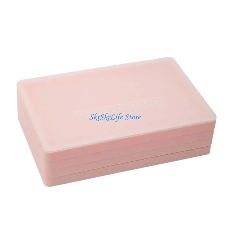 E65E Partitioned Keycap Storage Box with ABS Case for Desktop Storage Case 2/3/4Layer