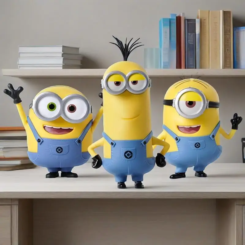 

Minions Static Figure Collectible (Desk Decor/Trendy Cartoon Ornament) from Universal Beijing Resort - Children's Birthday Gift