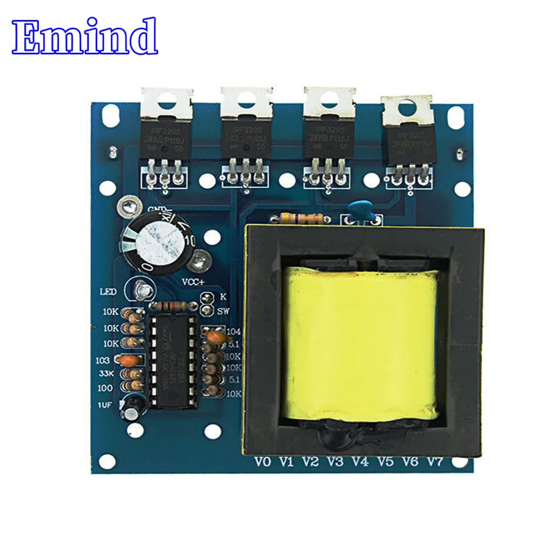 1/3/5/10/20Pcs 500W DC 12V 24V to AC 18V 0-220V-380V Inverter Front-Stage Booster Module Good Helper For Power Failure Emergency