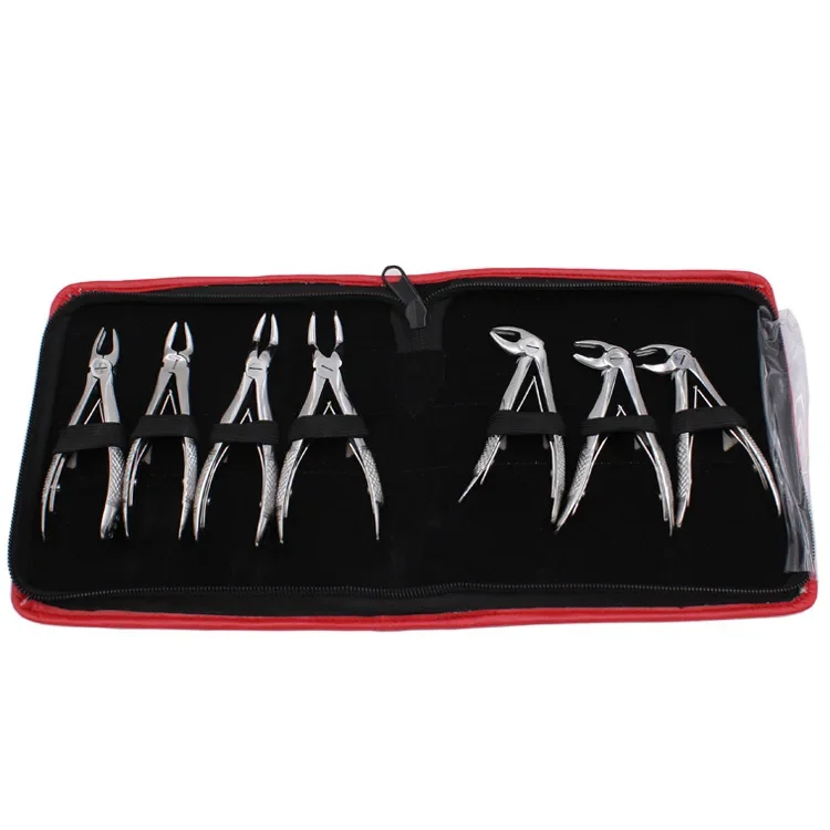 Children's Stainless Steel Tooth Extraction Forceps den tal Instruments Kit den tal Equipments