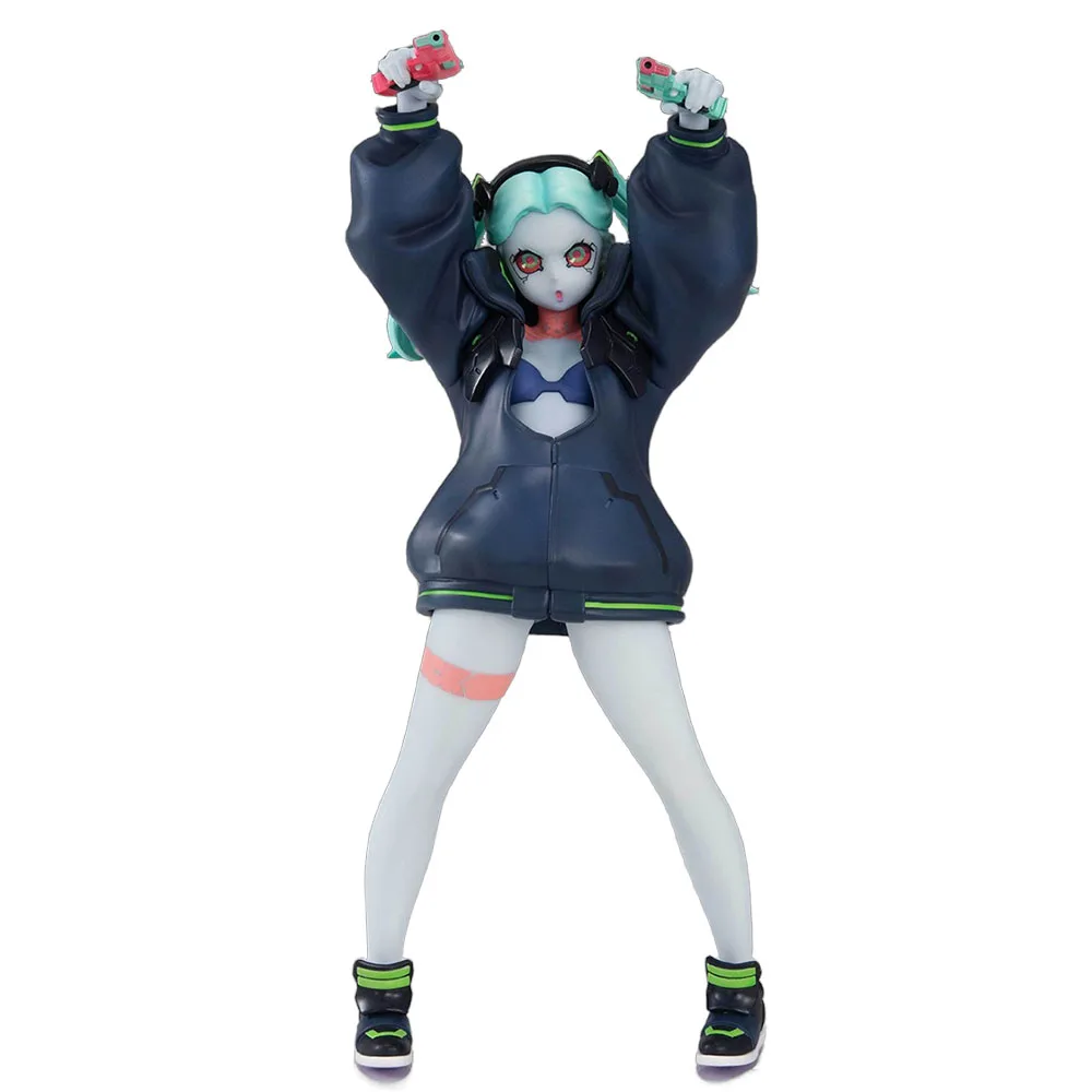 17 سنتيمتر أنيمي لعبة لوسي ديفيد ريبيكا الشكل الشرير عمل فني رائع الرسوم المتحركة نموذج اللعب الهدايا جمع الديكور الحلي البلاستيكية