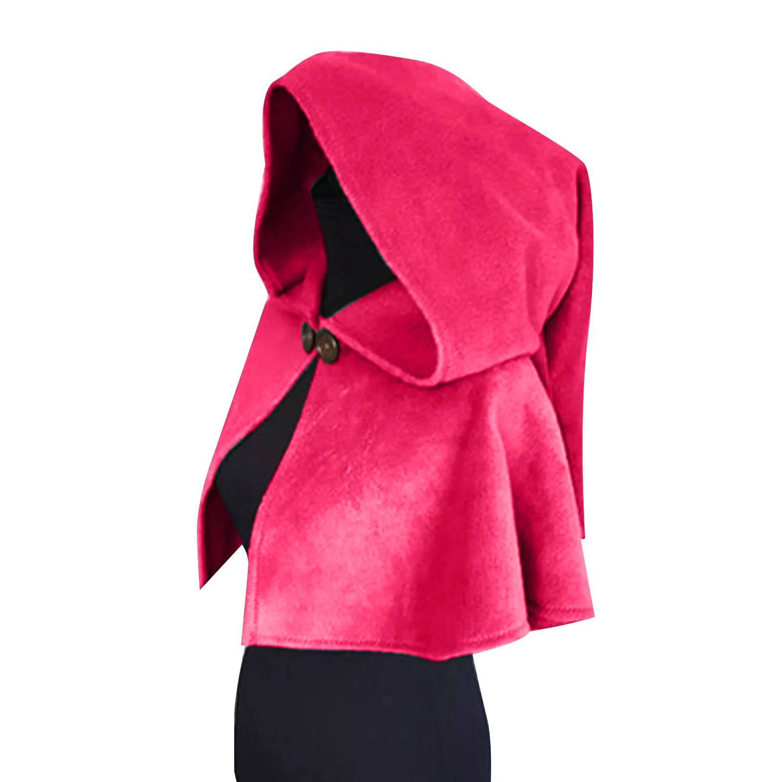 Cosplay Hood Caps Costume Adult Cloak Cosplay Halloween Gothic Medieval Death Cloak Masquerade Hooded Baseball Party Clothes
