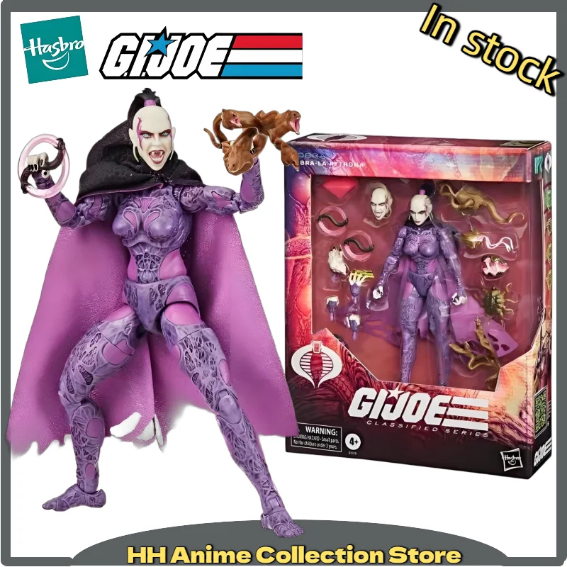 

In Stock Hasbro G.I. Joe GI JOE Classified Series 6'‘ Cobra-la Pythona Action Figure Model Collect Hobbies Toys Holiday Gift