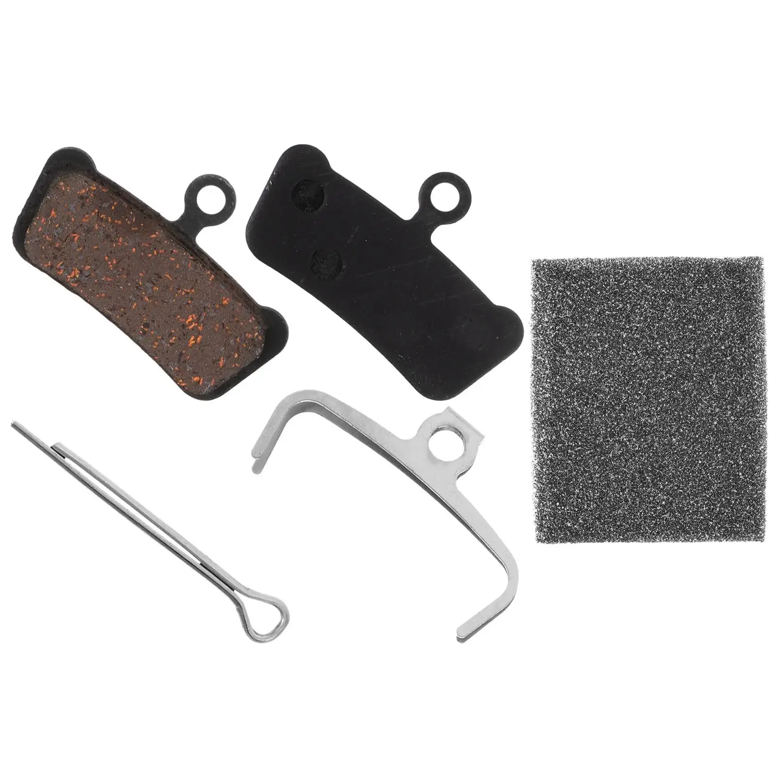 

Brake Pads Bike Road Disc Replacement Metal Lightweight Cycling Block Pair M355 M446 Heat Resistance Service Life Mountain