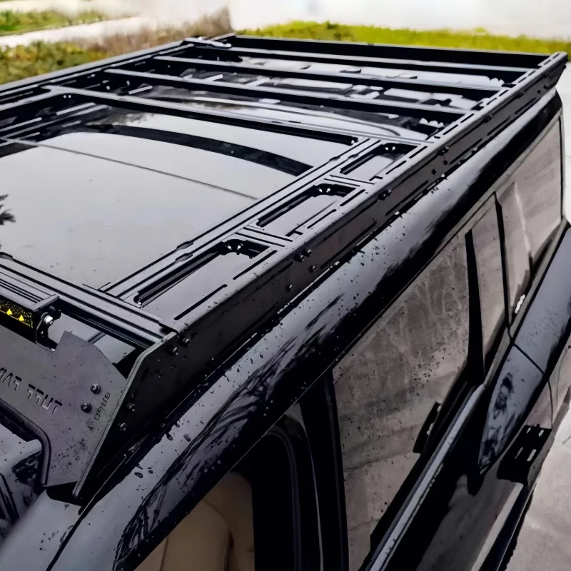 

Car Roof with Skylight Luggage Rack Platform Fit for BYD Leopard 8 2024 2025 Auto Roof with Light Trough Multi-function Platform