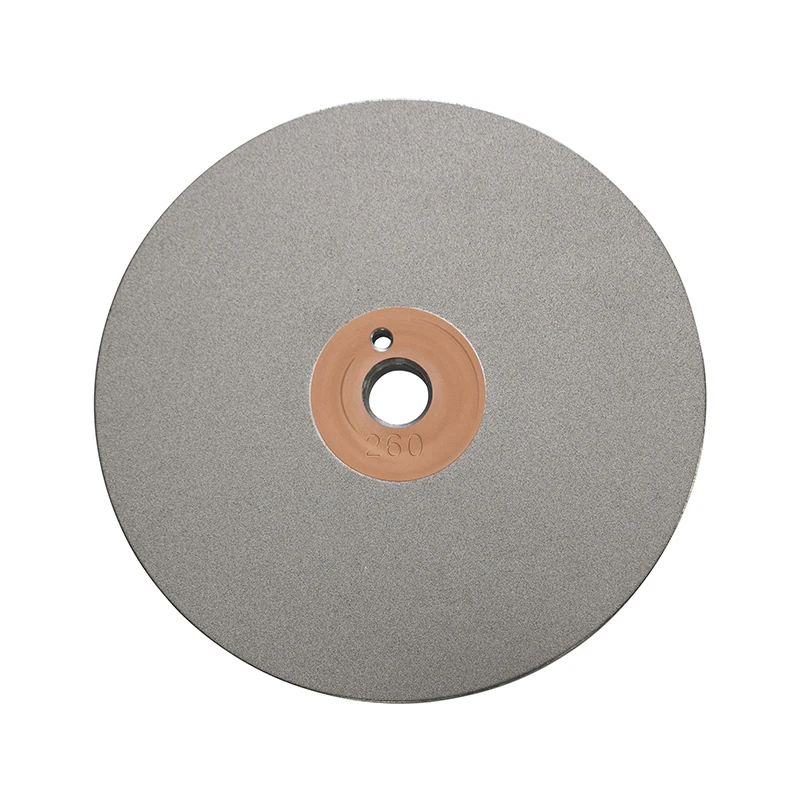 

GRS 5 Inch Diamond Wheel 260/600/1200 Grit Diamond-Embedded Wheel Stay Flat Accurate Graver Sharpening for Jewelers