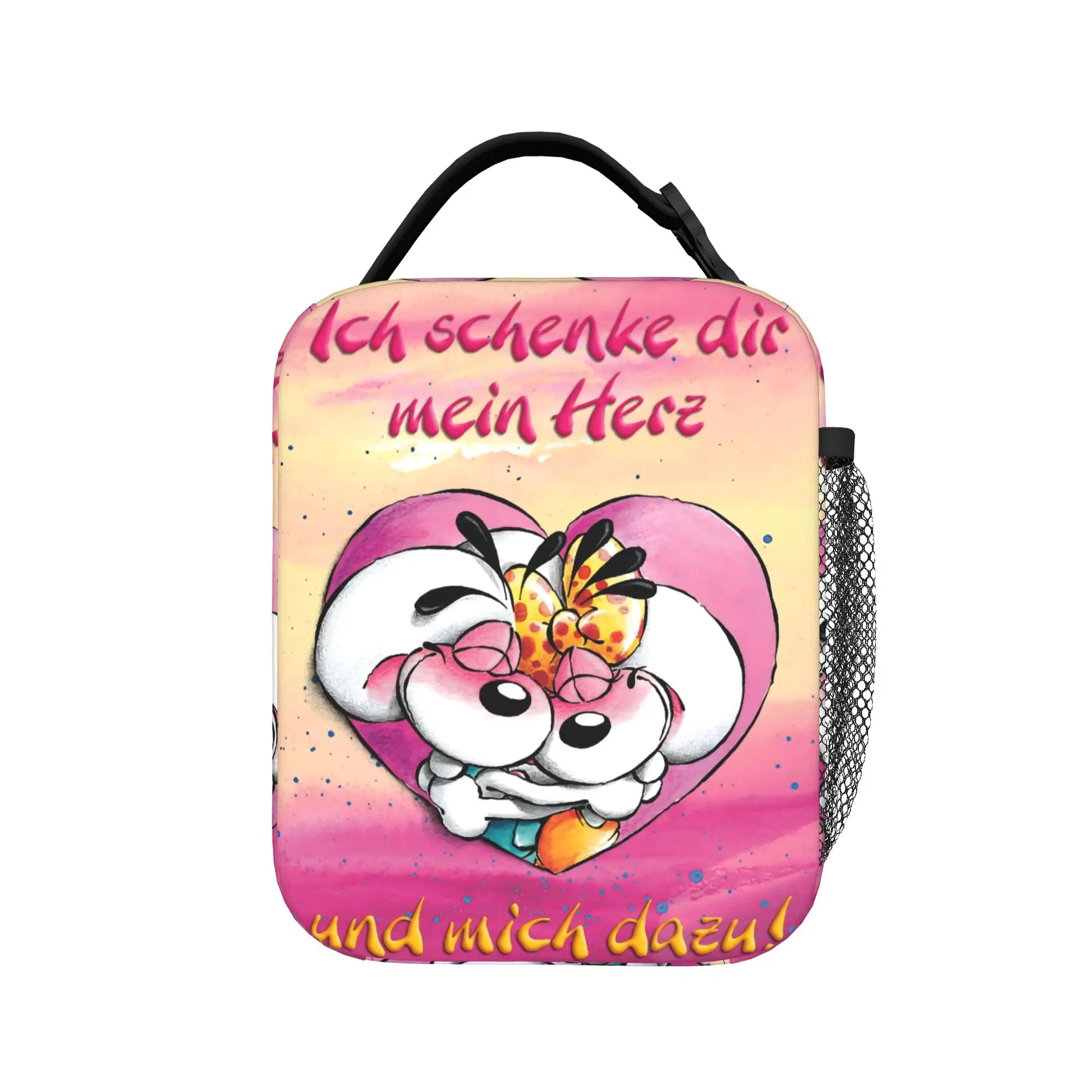 Cute Cartoon D-Diddl Mouse Thermal Insulated Lunch Bag for School  Reusable Bento Box Thermal Cooler Lunch Boxes