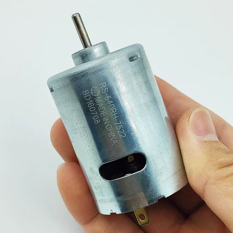 

RS-540RH-7522 Mini 36mm High Speed Power Large Torque DC Motor 5V 6V 7.4V 29000RPM for DIY Electric Drill Garden Tools Toy