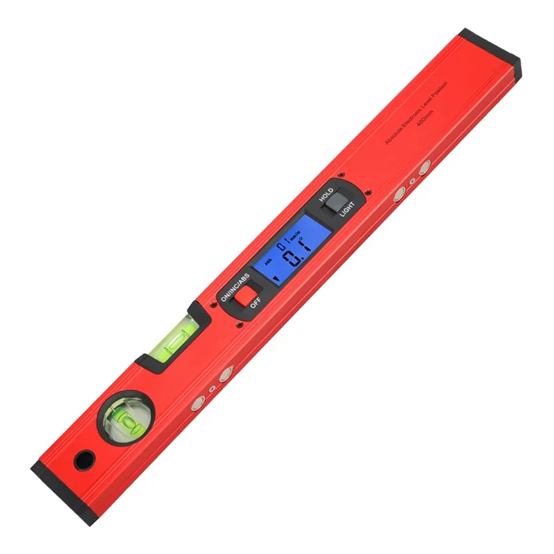 

A84E-Digital Bubble Spirit Level Magnetic Electric Level 360 Degree Angle Finder Protractor Horizontal Scale Ruler