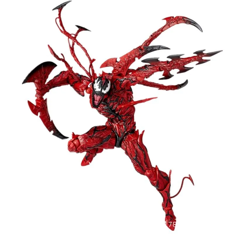 Marvel Venom Cletus Kasady massacre Anime Legend Yamaguchi-Style Black The Amazing Spider-Man Action Figure Model Kids Toys