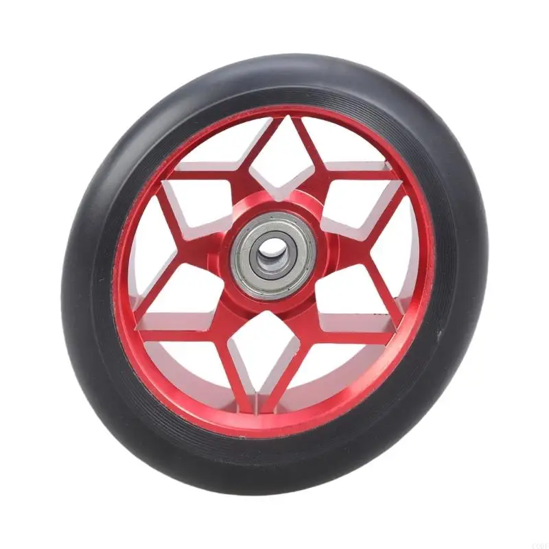 110 -mm -Aluminiumlegiers -Rollerrad mit Lagern Stunt Scooter Ersatzrad Kick -Roller -Zubehör Dauer
