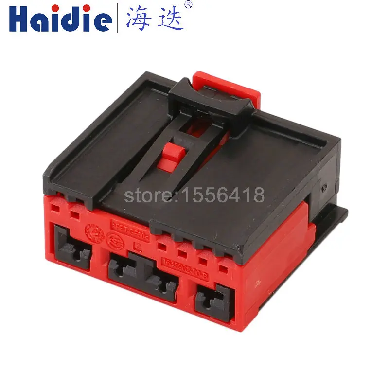 

1-20 комплектов, 10-контактный гнездовой автомобильный разъем, жгут проводов, штепсельная оболочка, соединительные провода, соединения 1645962-00-B