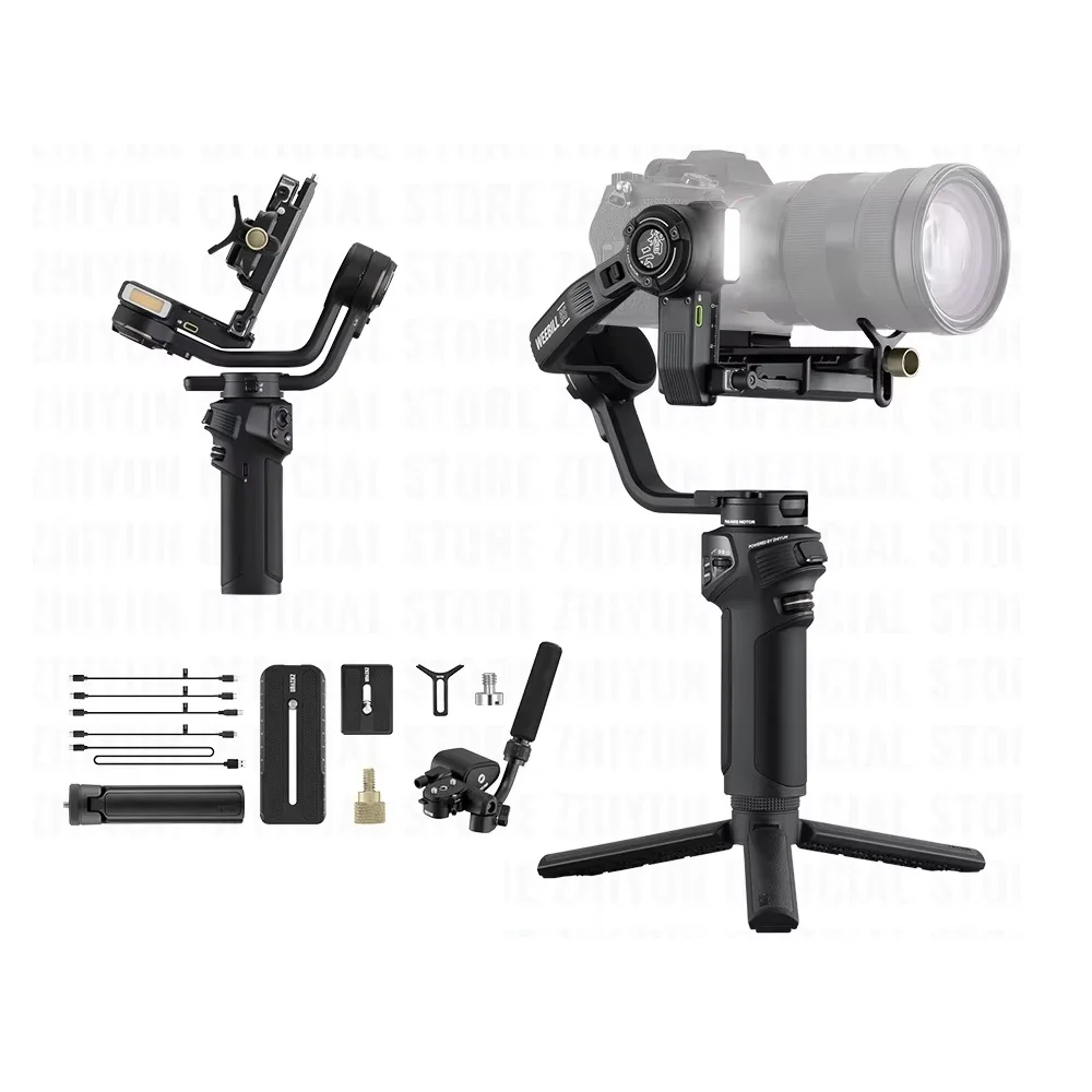 

Weebill 3S/Weebill 3S Combo Camera Gimbal Stabilizer 3-Axis Handheld Cameras