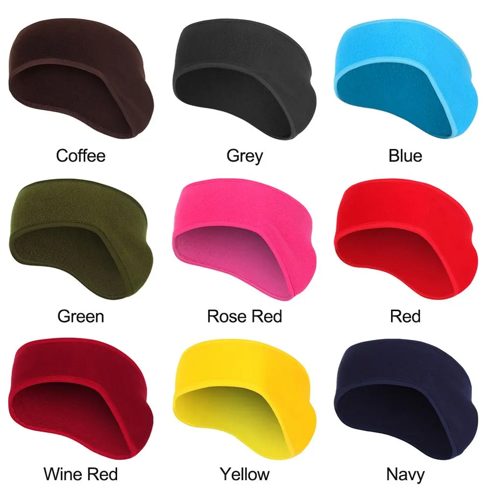 Orejeras de lana unisex: diadema de invierno para correr y esquiar - imagen 3