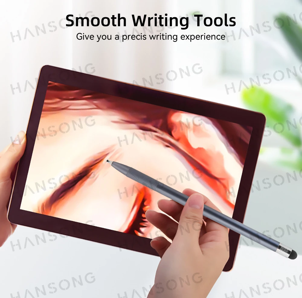 Đa Năng 2 Trong 1 Stylus Bút Máy Tính Bảng Vẽ Màn Hình Điện Dung Caneta Bút Cảm Ứng Dành Cho IOS Android iPad Thông Minh Bút Chì Phụ Kiện