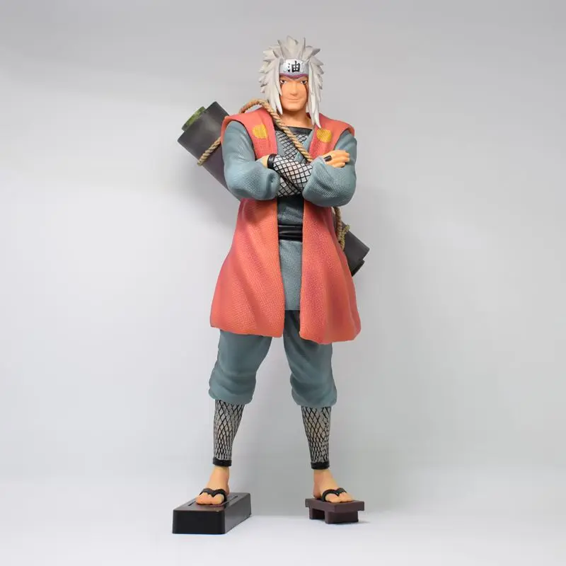 

Аниме периферийная экшн-фигурка Наруто GK Jiraiya Uzumaki NARUTO Hatake Kakashi стоя позиция ПВХ Коллекционная модель игрушка в коробке