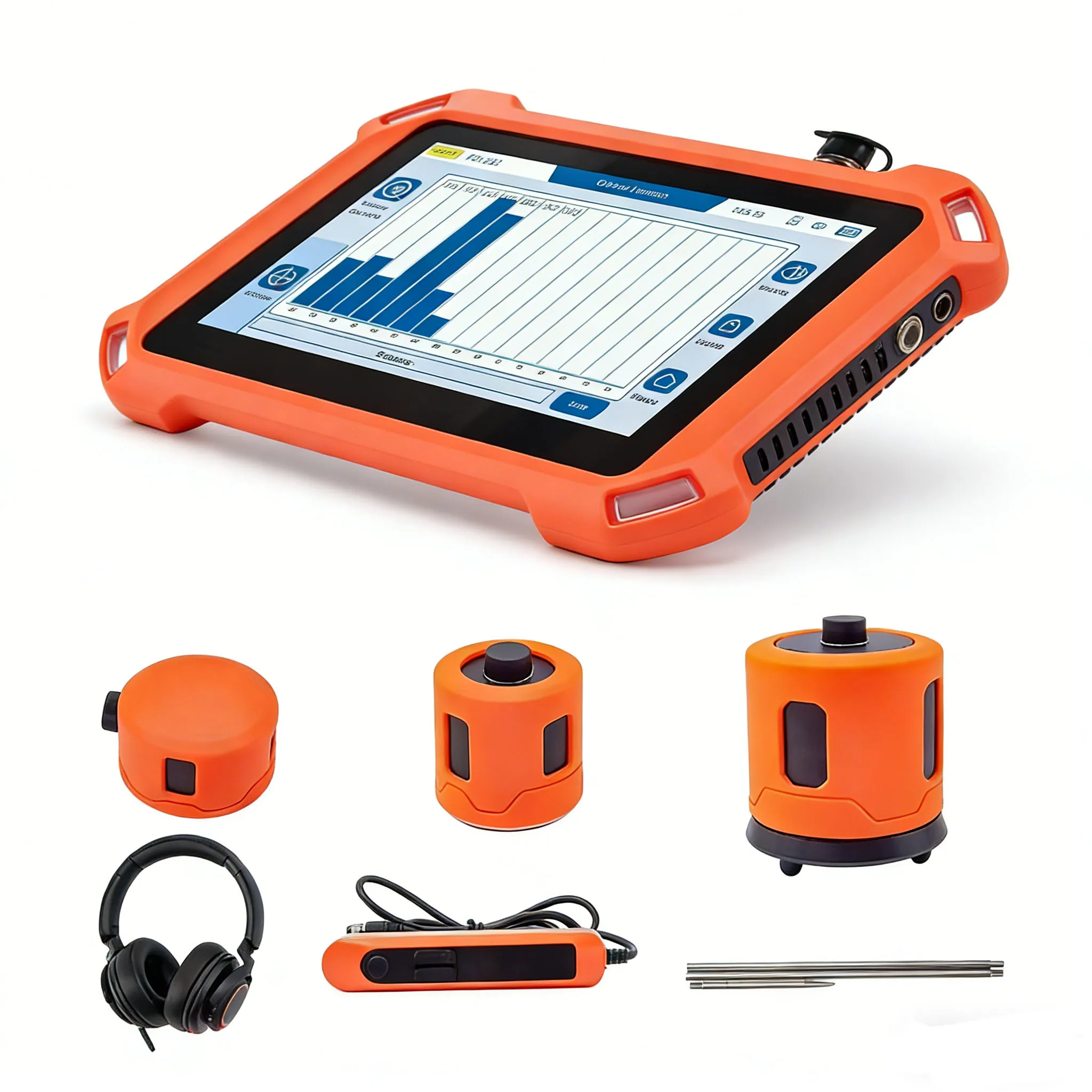High Precision Electronic Leakage Detector LCD Intelligent Indoor Outdoor Underground