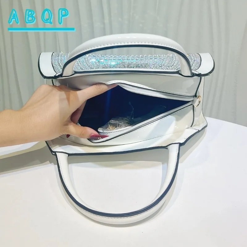 Dinner Women's Bag Luxury Brand Diamond-encrusted Shining Dinner Party Handbag Large-capacity Diamond-encrusted Women's Bag
