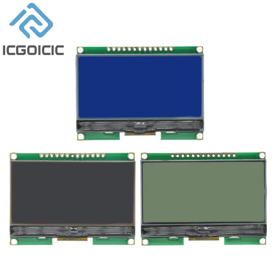 LCD12864 12864-06D LCD Module  COG  With Chinese Font Dot Matrix Screen SPI Interface For Aduino Stm Raspberry Pi