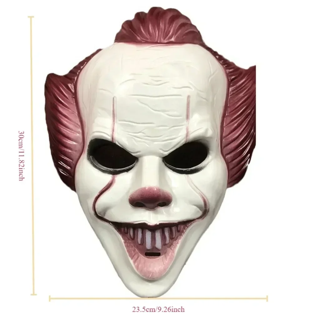 Halloween Scary Full Face Mask Clown Decor Masks Horror Resurrection Night Makeup Haunted House Script Killing Cosplay Props