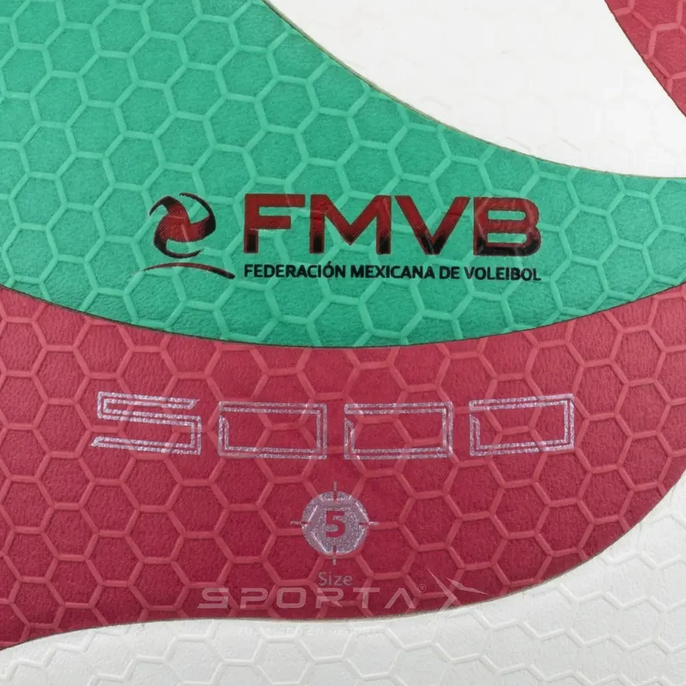 Certificação de Voleibol FMVB 5000 do México, Certificação FIVB, Padrão N°. Bola de Voleibol de Competição com Padrão de 5 Anéis em PU