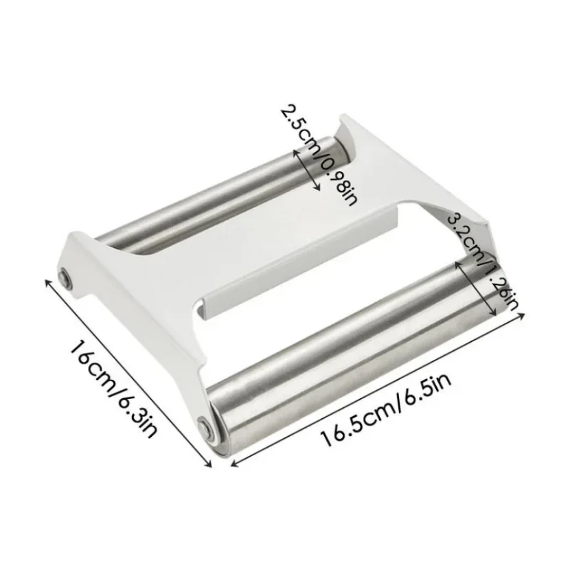 Roller Dough Docker Pastry Pizza Roller Docker Fitfor Pizza Crust or Pastry Dough Stainless steel rolling tool