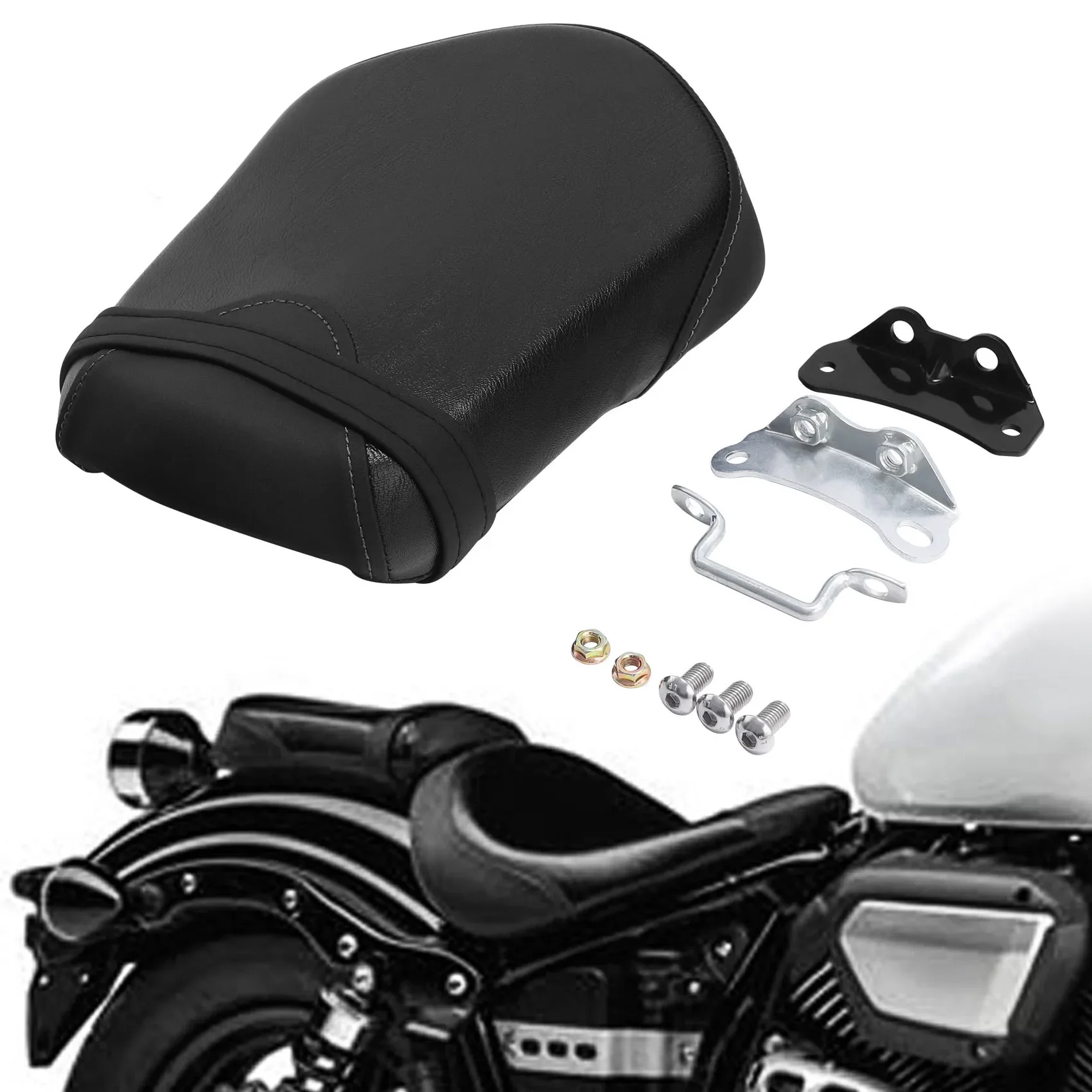 For Yamaha Bolt XV950 2014-2020 XV 950 R-Spec 2014-2024 2016 Passenger Motorcycle Acsessories Rear Pillion Seat image 2