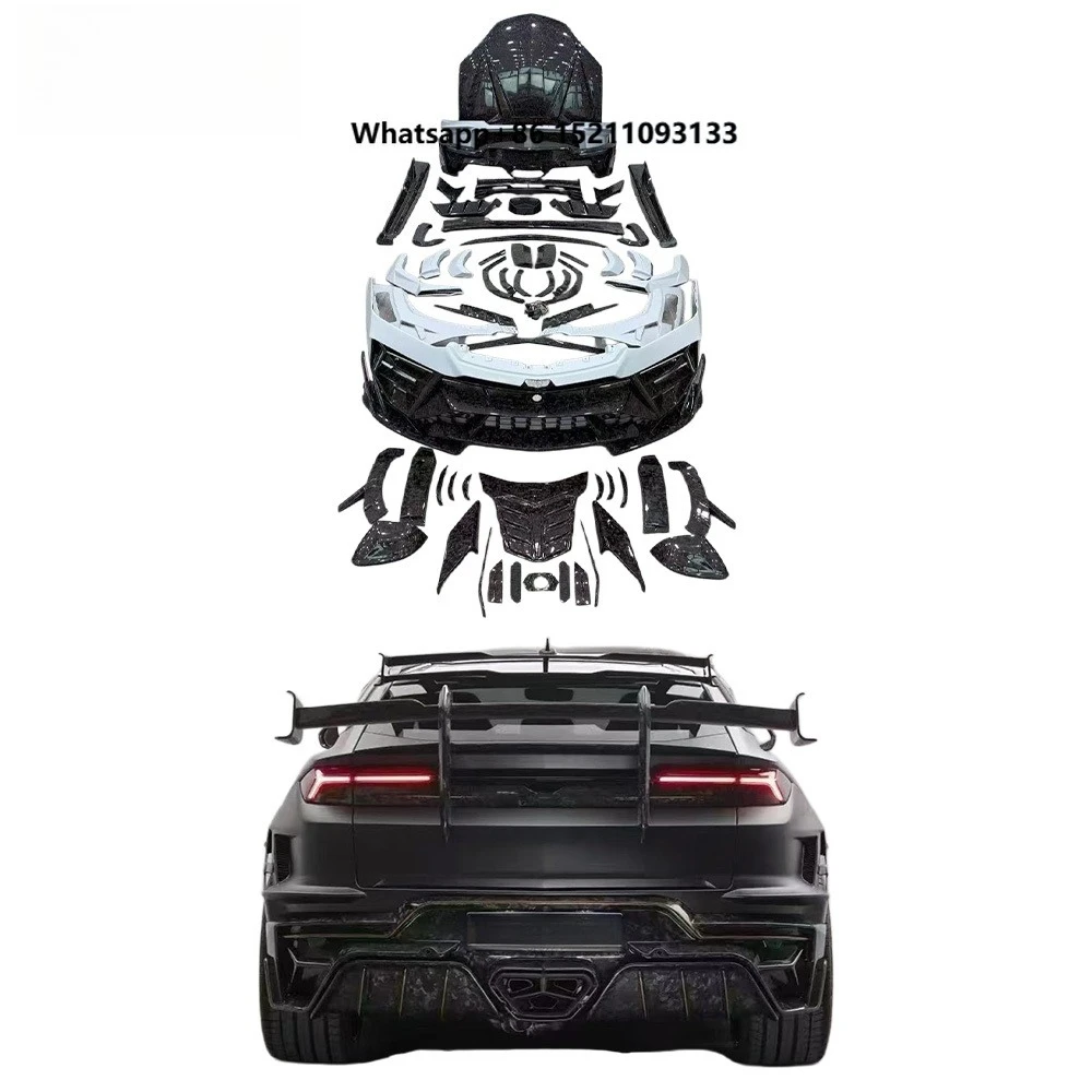 For Lamborghini Urus SE MSY Style High Quality Dry Carbon Fiber Wide Body Kit Front Rear Bumper Side Skirts Aero Conversion Kit