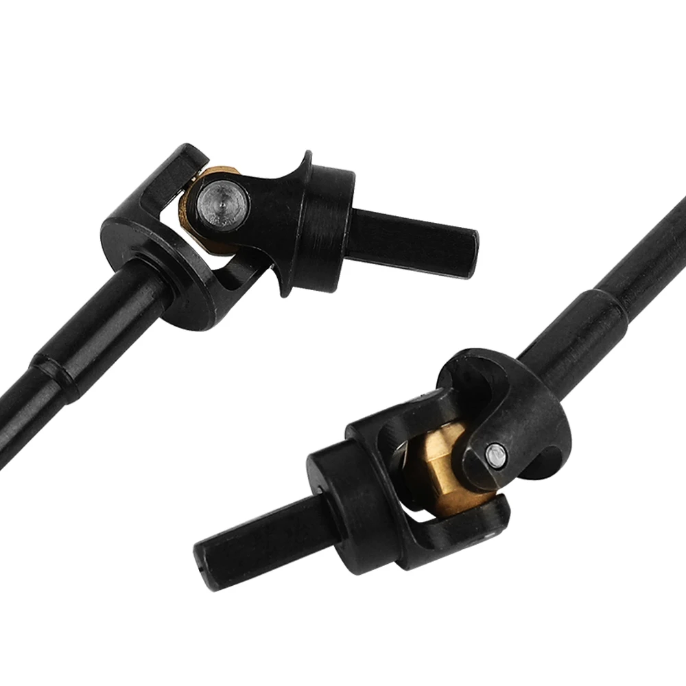 Steel Universal Joint Front Rear CVD Drive Shaft For 1/10 Axial SCX10 III Portal Axle AR45 RC Car Upgrade Replacement Parts